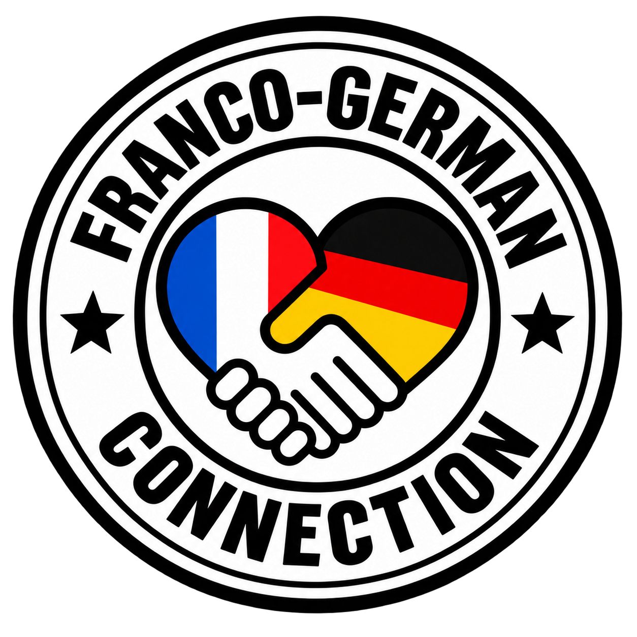 Badge Franco-German Connection du Sunshine Reggae Festival